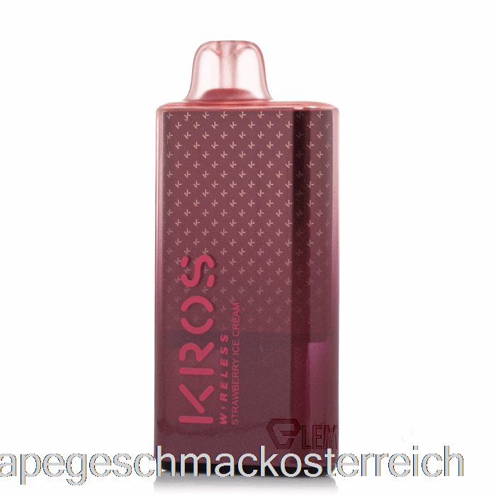 Kros Wireless 9000 Einweg-Erdbeereis-Vape-Geschmack
